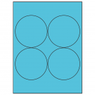 3.9375" x 3.9375"  Sheet Label