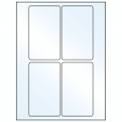 3" x 5"  Sheet Label