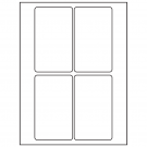 3" x 5"  Sheet Label