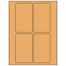 3" x 5"  Sheet Label