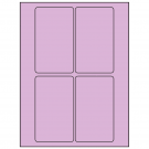 3" x 5"  Sheet Label