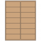 4" x 1.5"  Sheet Label