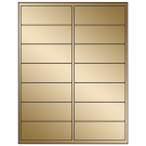 4" x 1.5"  Sheet Label