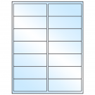 4" x 1.5"  Sheet Label