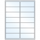 4" x 1.5"  Sheet Label