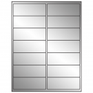 4" x 1.5"  Sheet Label