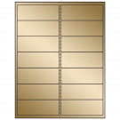 4" x 1.5"  Sheet Label