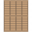 1.9375" x 0.625"  Sheet Label