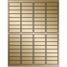 1.9375" x 0.625"  Sheet Label