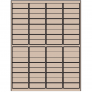 1.9375" x 0.625"  Sheet Label