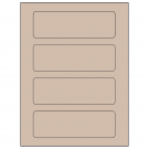 6.5" x 2.0875"  Sheet Label