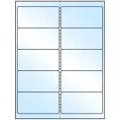 4" x 2"  Sheet Label