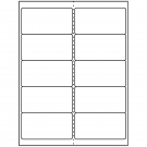 4" x 2"  Sheet Label