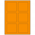 3.25" x 3"  Sheet Label