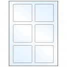 3.25" x 3"  Sheet Label