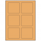 3.25" x 3"  Sheet Label