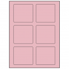 3.25" x 3"  Sheet Label