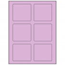 3.25" x 3"  Sheet Label