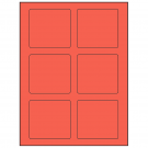 3.25" x 3"  Sheet Label