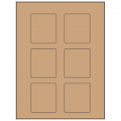 2.5" x 2.75"  Sheet Label