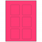 2.5" x 2.75"  Sheet Label