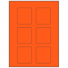 2.5" x 2.75"  Sheet Label