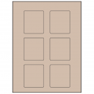 2.5" x 2.75"  Sheet Label