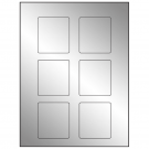 2.5" x 2.75"  Sheet Label