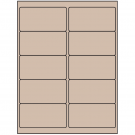 4" x 2"  Sheet Label