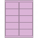 4" x 2"  Sheet Label