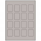 1.5" x 1.875"  Sheet Label