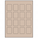 1.5" x 1.875"  Sheet Label