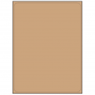 8.25" x 10.75"  Sheet Label