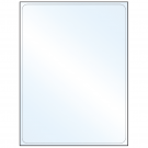 8.25" x 10.75"  Sheet Label