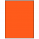 8.25" x 10.75"  Sheet Label