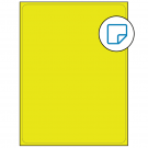 8.25" x 10.75"  Sheet Label