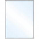 8.25" x 10.75"  Sheet Label