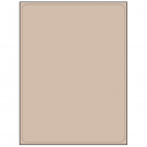 8.25" x 10.75"  Sheet Label