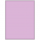 8.25" x 10.75"  Sheet Label