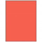 8.25" x 10.75"  Sheet Label