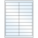 4" x 1"  Sheet Label