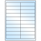 4" x 1"  Sheet Label