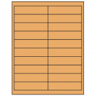 4" x 1"  Sheet Label