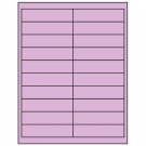 4" x 1"  Sheet Label