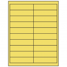 4" x 1"  Sheet Label