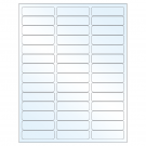 2.625" x 0.75"  Sheet Label