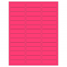 2.625" x 0.75"  Sheet Label