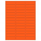 2.625" x 0.75"  Sheet Label