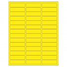 2.625" x 0.75"  Sheet Label