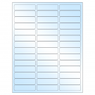 2.625" x 0.75"  Sheet Label